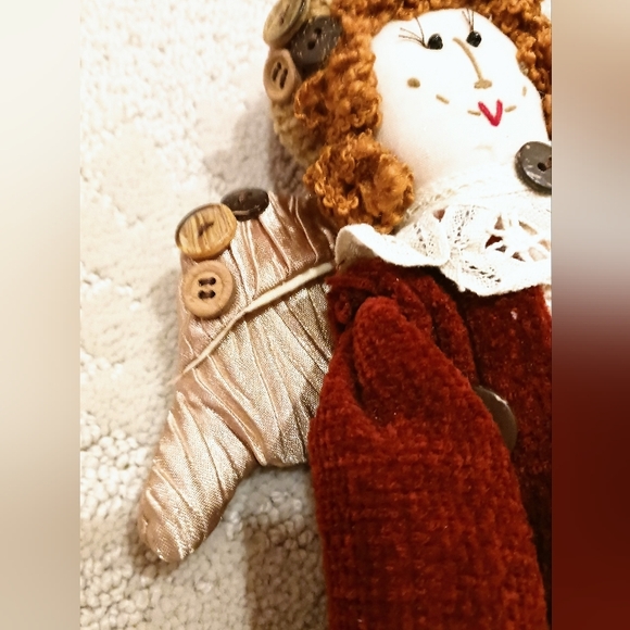 Like NEW A Lot of Three Christmas Angels Decor Decoration Hang On Tree - Picture 4 of 7